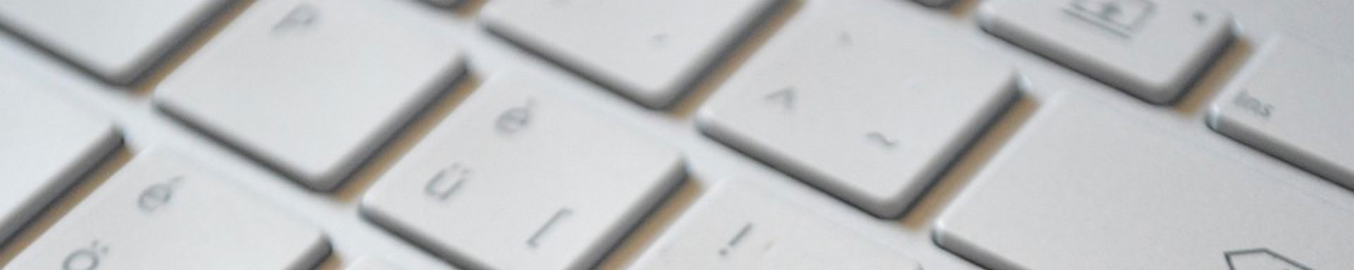 Tietokoneen näppäimistö.