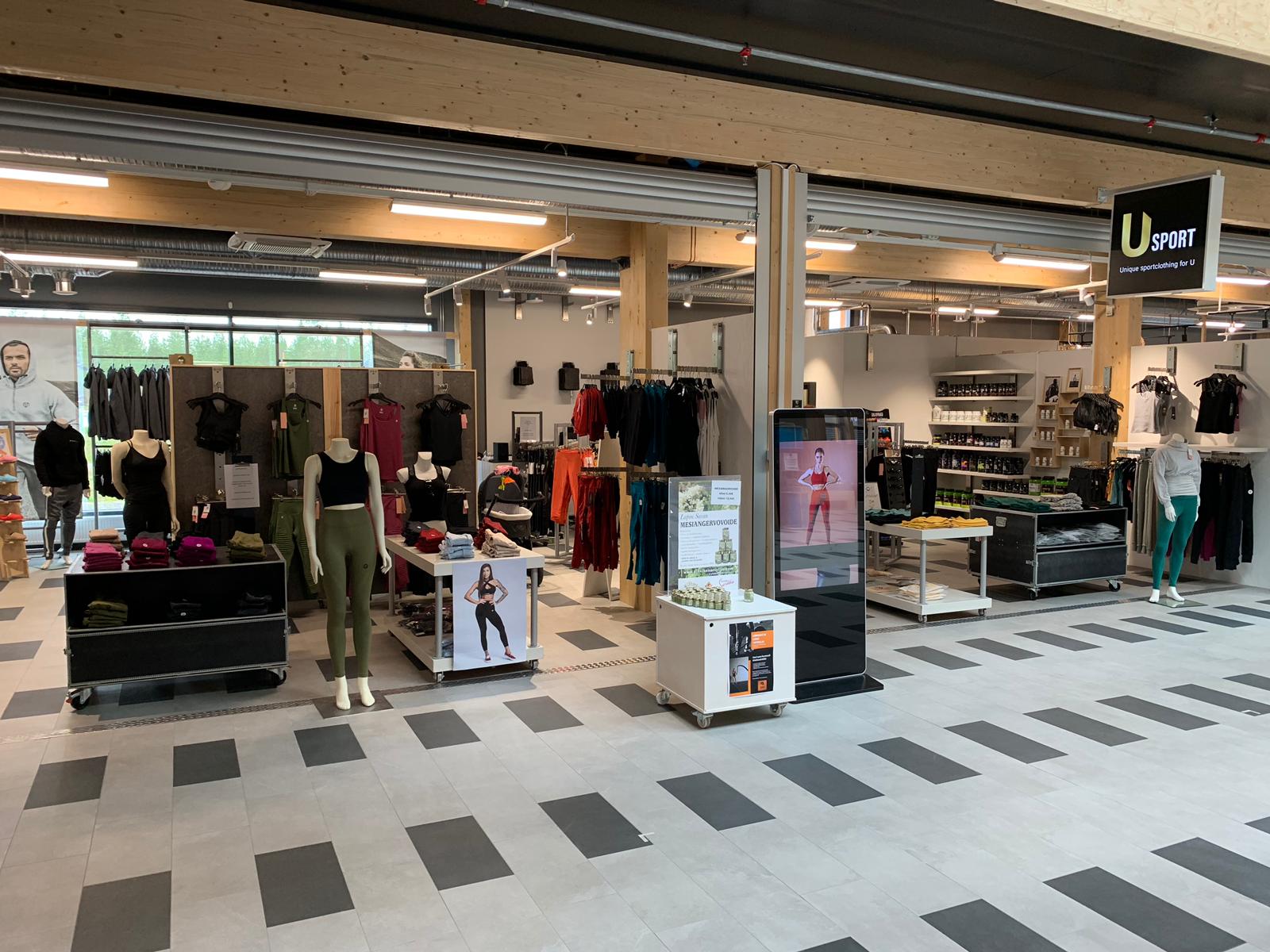 Usportilla on oma verkkokauppa, mutta silti asiakkaita saapuu kivijalkaliikkeeseen Kalajoelle jopa Tampereelta asti.