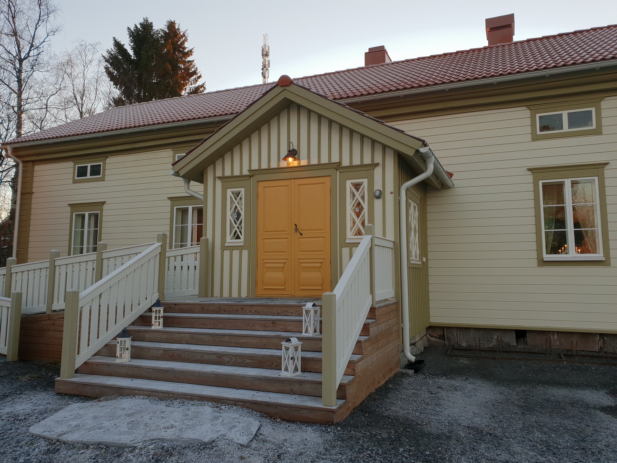 Ventälän talon ulkokuva.