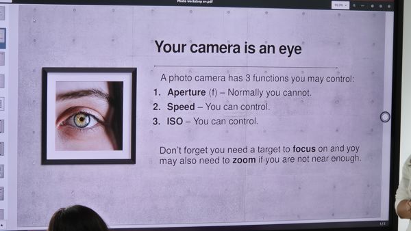 slide of a picture competition