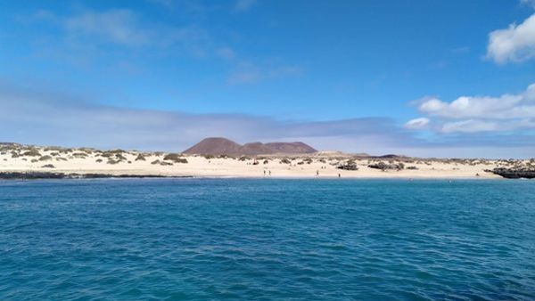 Volcano from the sea