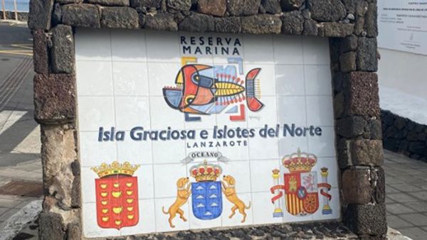 Fishing village ceramics sign