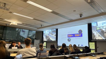 people in an official room