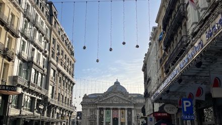 empty street of a city