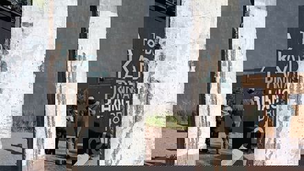 piece of a berlin wall