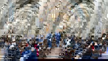 students in another church